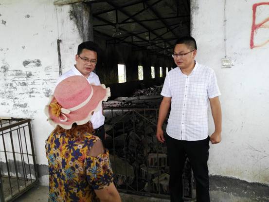 张宇科深入永兴镇开展环保督查工作