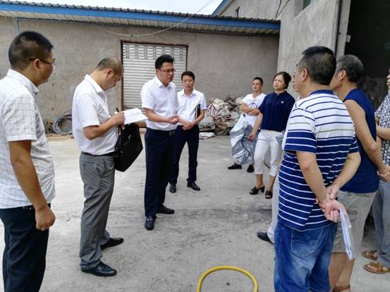 张宇科深入永兴镇开展环保督查工作