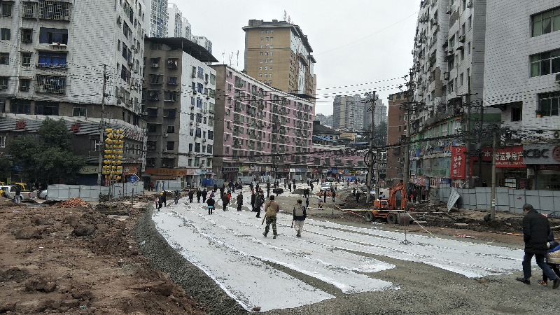 西环路预计下月中旬竣工通车