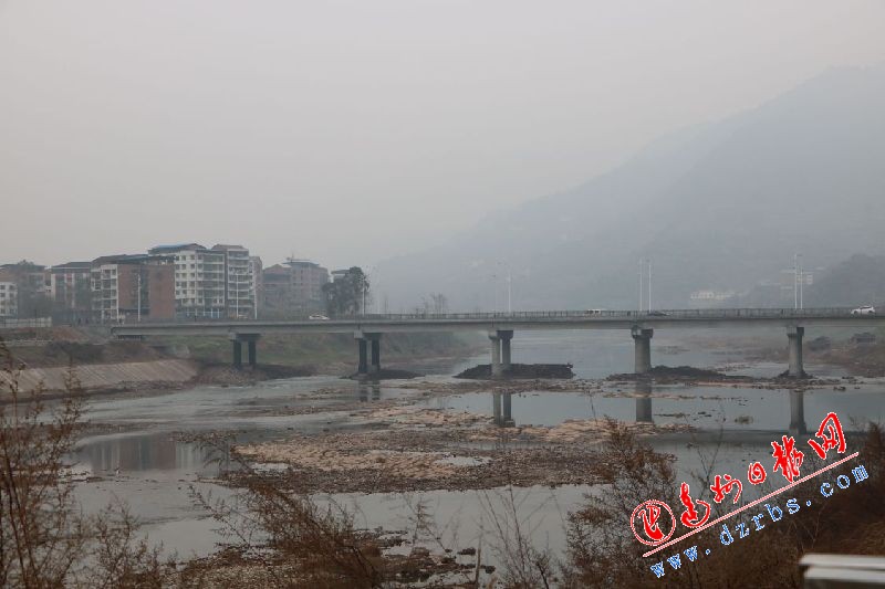 宣汉南坝清水溪大桥竣工通车