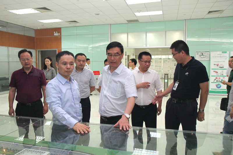 郭亨孝率队赴广东东莞OPPO公司开展投资促进