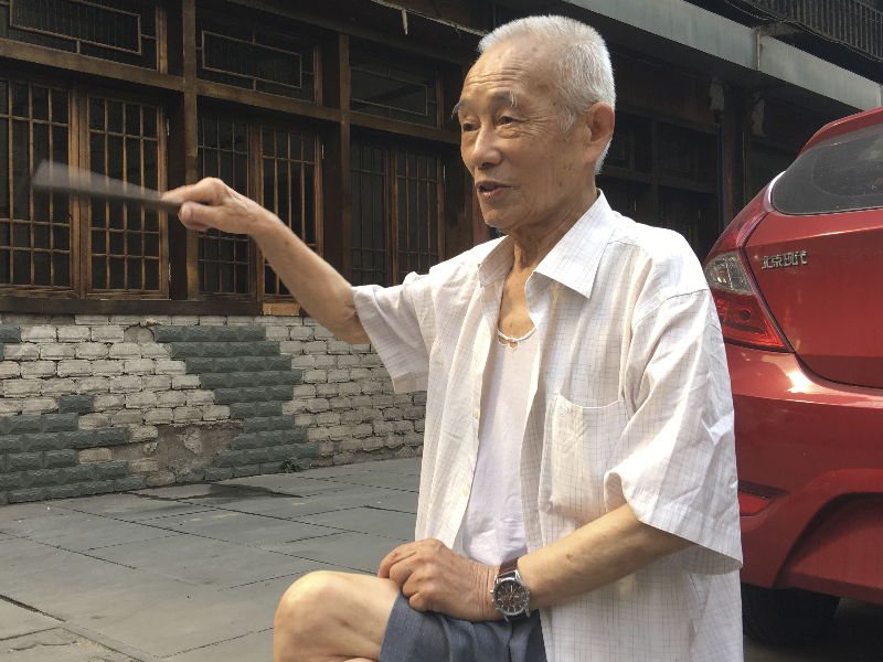 文笔塔 掩映在梧桐梁的独特风景