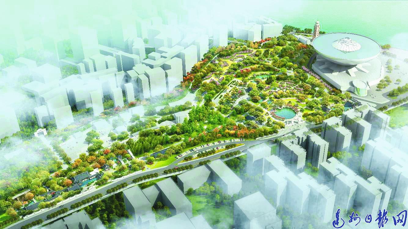万州西山公园闭园改造将呈现"一环五区九景"