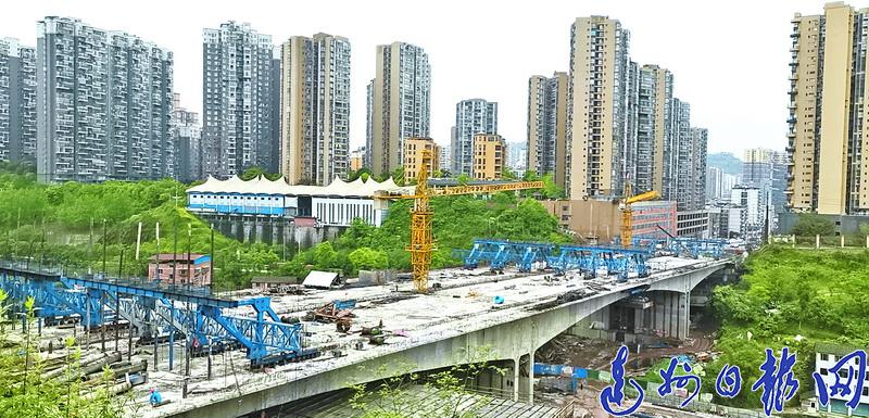 雷音铺大桥有望6月份整体完工