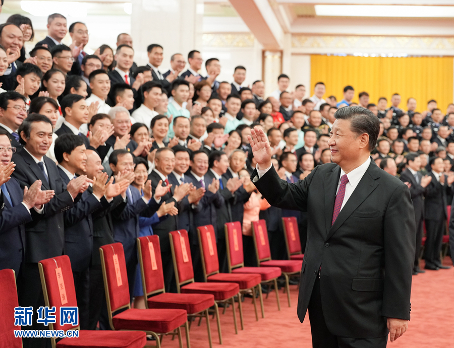  习近平亲切会见中国共产党成立100周年庆祝活动筹办工作各方面代表
