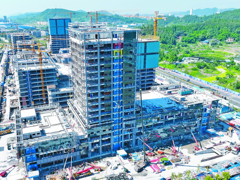  达州数字经济产业园大数据基地项目建设进度喜人