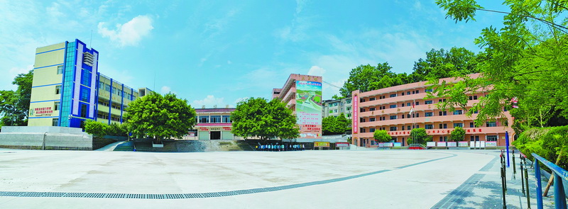  大竹石桥铺中学倾力创建“最美学校”