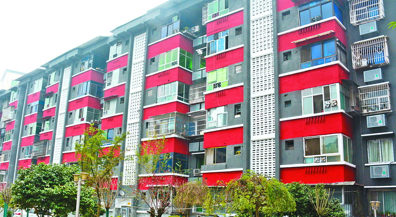  大竹：老旧小区换新颜 民生工程暖民心