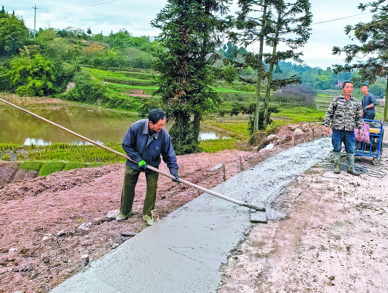  通川区：双鱼湖环湖路建设项目有序推进
