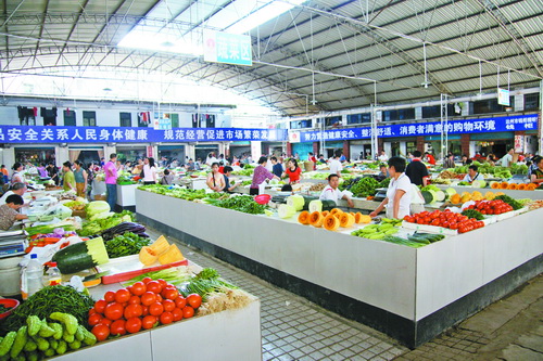 农贸市场模样悄悄在变 - 达州日报网