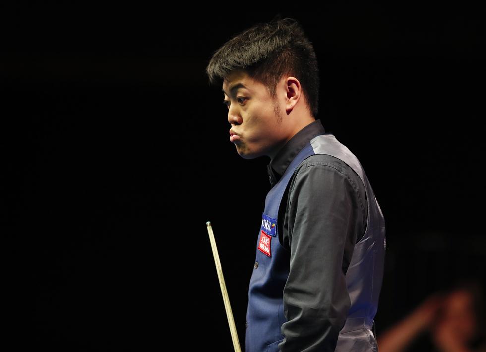 斯诺克威尔士公开赛:梁文博止步第二轮 - 达州