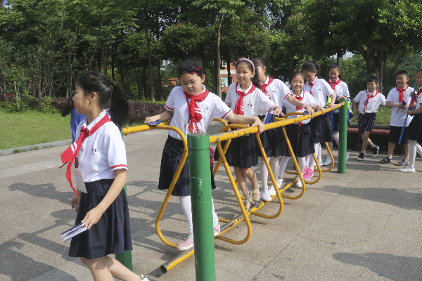 本报小记者调查大竹东湖公园体育设施现状纪实