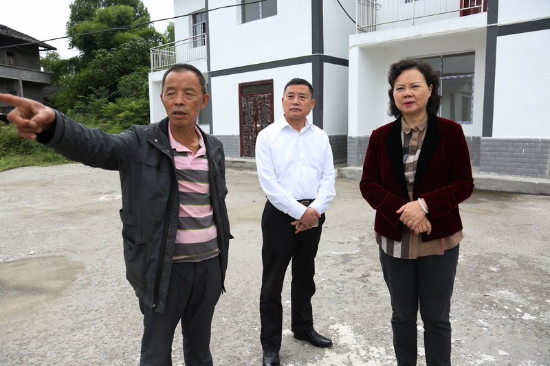 杨娟到达川区调研指导脱贫攻坚工作